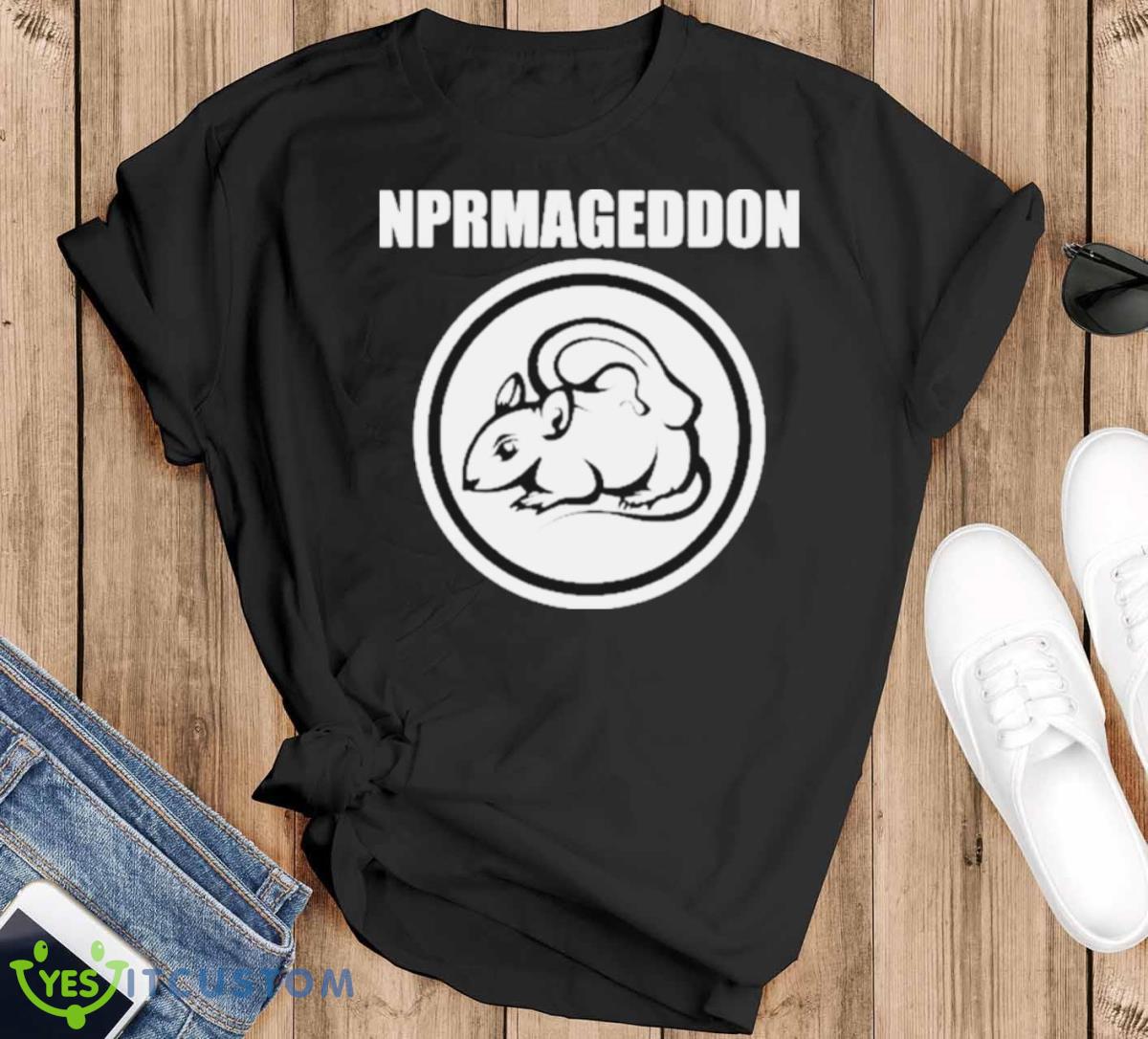 Stu Rushfield Kindness Armageddon Logo Shirt Product Photo 1