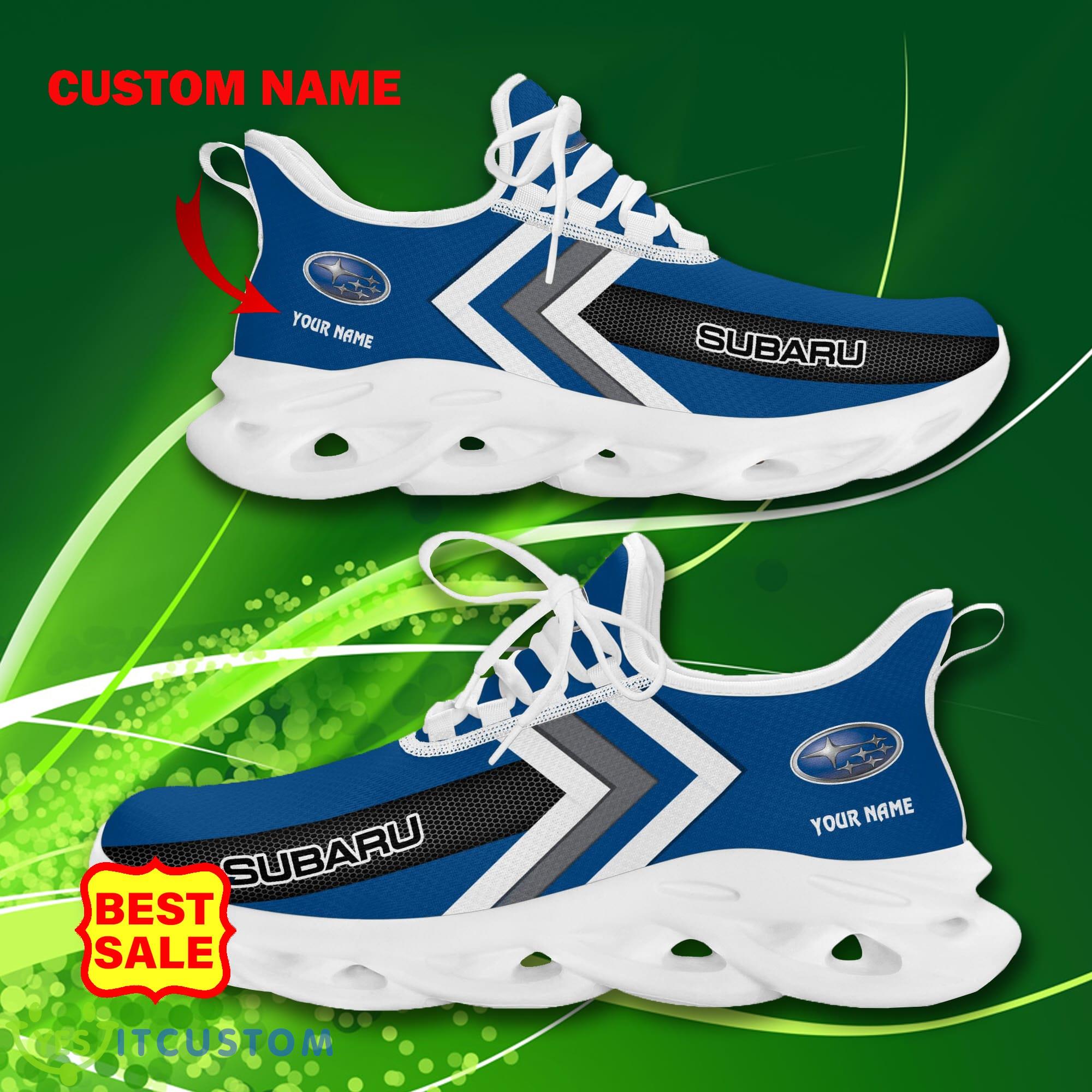 Subaru Style 8 Custom Name Running Sneakers Logo Car Max Soul Shoes For Men And Women 2 Subaru Style 8 Custom Name Running Sneakers Logo Car Max Soul Shoes For Men And Women - Subaru Car_4