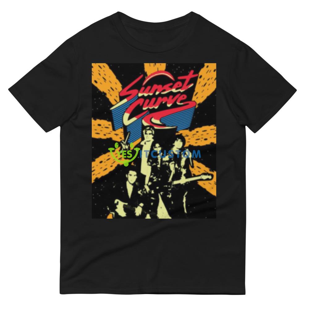 Sunset Curve Band Julie And The Phantoms Vintage shirt 4 Sunset Curve Band Julie And The Phantoms Vintage shirt - 980 Lightweight Fashion Short Sleeve T-Shirt