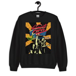 Sunset Curve Band Julie And The Phantoms Vintage shirt - 18000 Unisex Heavy Blend Crewneck Sweatshirt