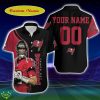 Tampa Bay Buccaneers Tom Brady Posture Legend For Fans 3D Printed Custom Name Hawaiian Shirt Best Gift For Men And Women Fans Product Photo 1