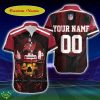 Tampa Bay Buccaneers Yellow Skull NFC South Champions Super BowlCustom Name Hawaiian Shirt Best Gift For Men And Women Fans Product Photo 1