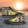 Tangled Shoes Rapunzel High Top Canvas Sneakers Gift For Men And Women Product Photo 1