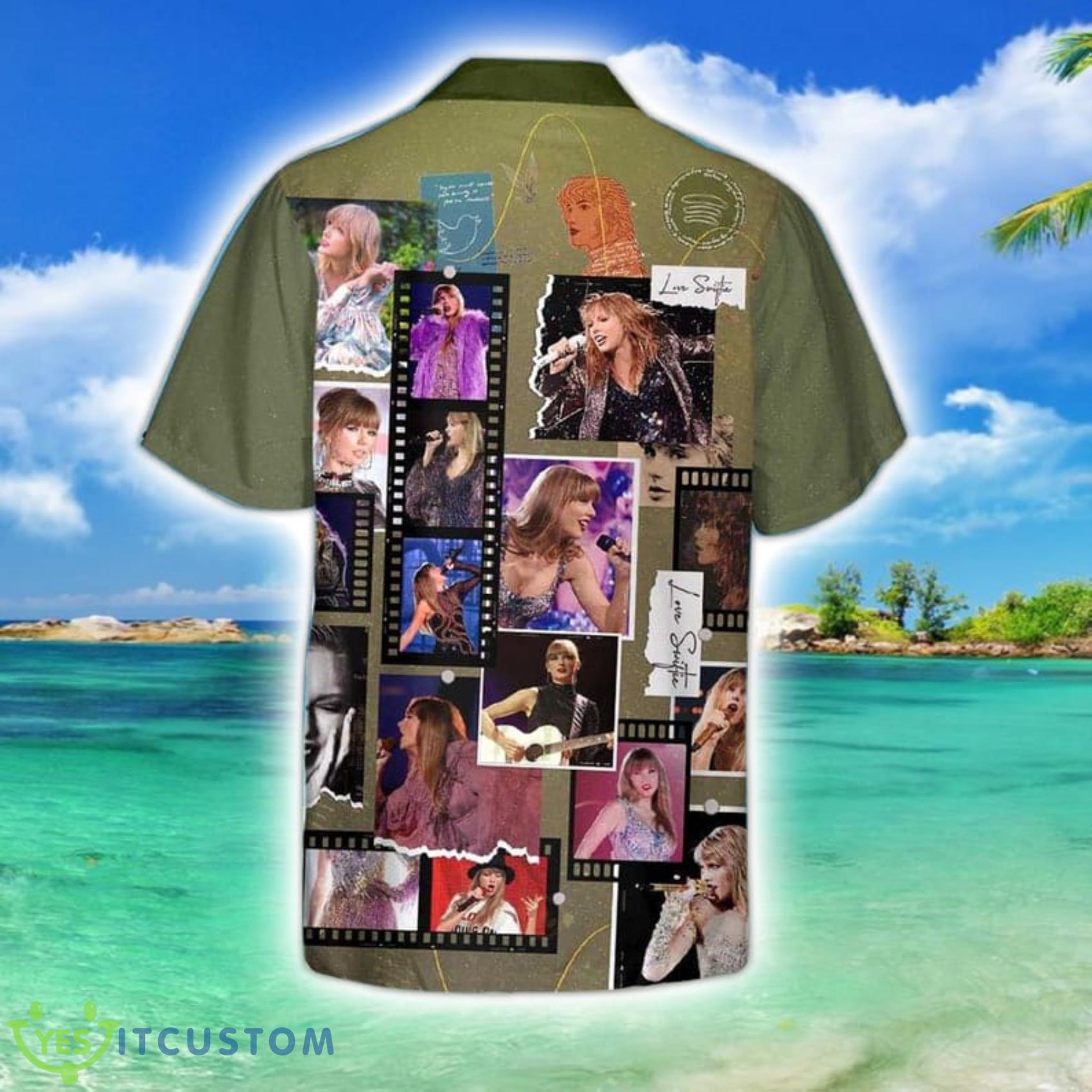 Taylor Swift Old Film Frame Style Vintage Newspaper Collage Swiftie Merch Hawaiian Shirt 7 Taylor Swift Old Film Frame Style Vintage Newspaper Collage Swiftie Merch Hawaiian Shirt Product Photo 2