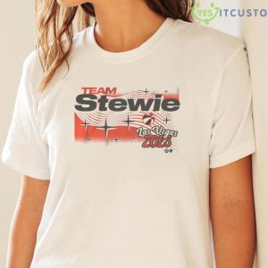 Team Stewie Las Vegas 2023 Shirt - White Ladies T-Shirt