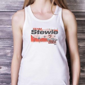 Team Stewie Las Vegas 2023 Shirt - White Ladies Tank Top