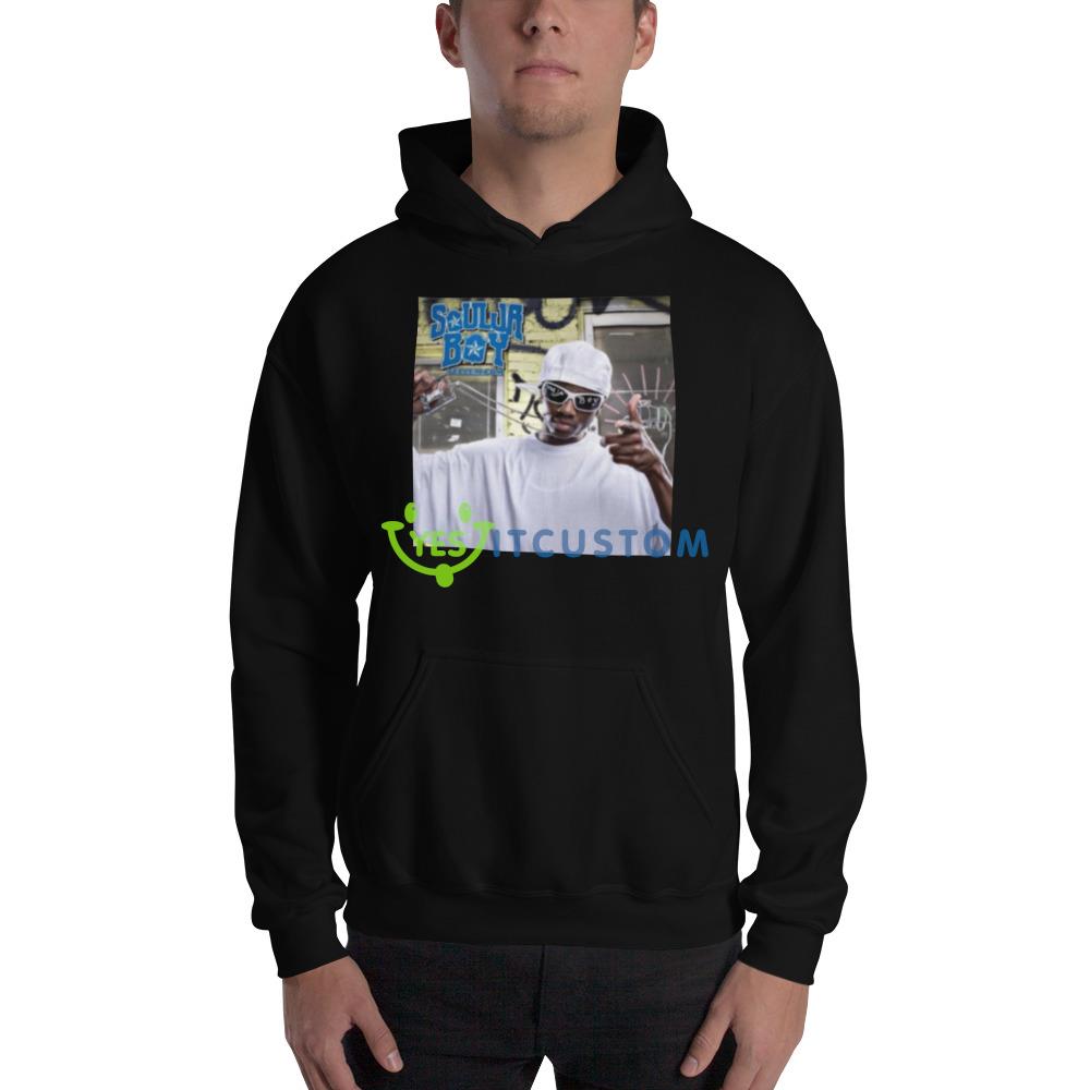 Tellem Soulja Boy Booty Meat shirt 11 Tellem Soulja Boy Booty Meat shirt - 18500 Unisex Heavy Blend Hooded Sweatshirt