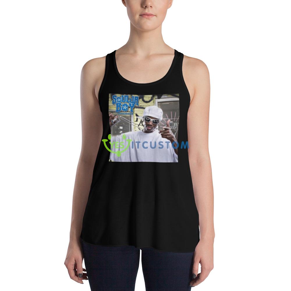 Tellem Soulja Boy Booty Meat shirt 3 Tellem Soulja Boy Booty Meat shirt - 8800 Women's Flowy Racerback Tank