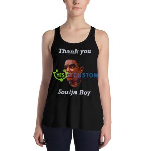 Thank You Soulja Boy shirt - 8800 Women's Flowy Racerback Tank