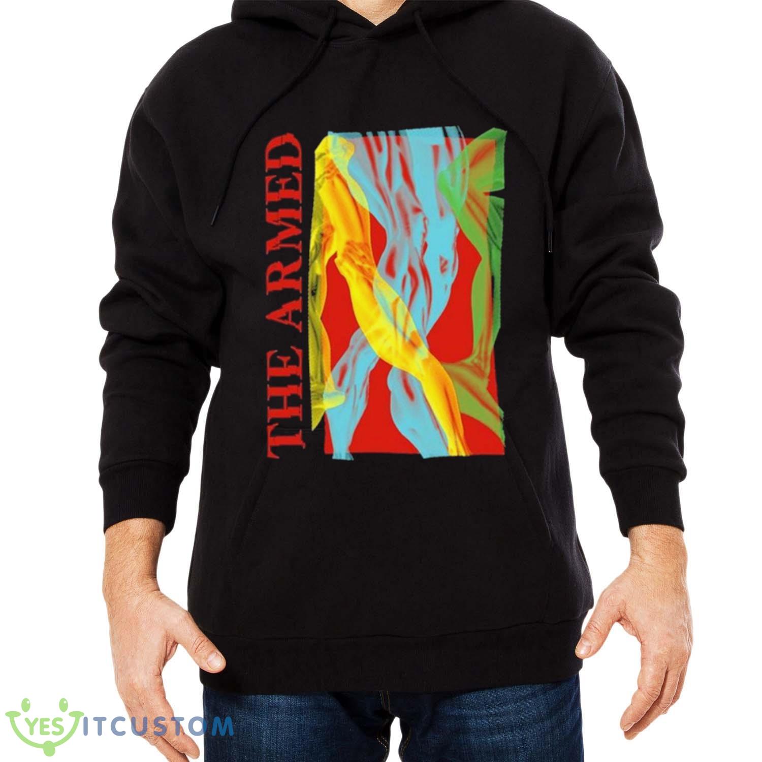 The Armed Legs Collage Shirt 4 The Armed Legs Collage Shirt - Men Black Hoodie