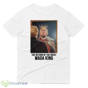 The great maga king Ultra Maga Classic Funny White T Shirt - 980 Lightweight Fashion Short Sleeve T-Shirt