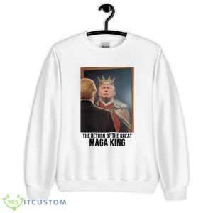 The great maga king Ultra Maga Classic Funny White T Shirt - 18000 Unisex Heavy Blend Crewneck Sweatshirt