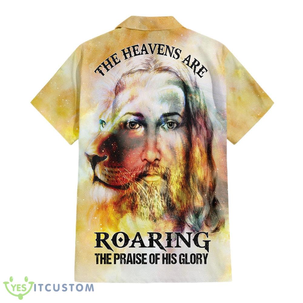 The Heavens Are Roaring Hawaiian Shirt And Short Summer For Men And Women Gift 5 The Heavens Are Roaring Hawaiian Shirt And Short Summer For Men And Women Gift - The Heavens Are Roaring Hawaiian Shirt, Hawaiian Shirt, Jesus Button Shirt, Lion Shirt, Hawaiian Short, Christian Gift_7