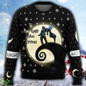 The Moon Knight Before Christmas Ugly Christmas 3D Sweater For Men And Women Gift Christmas - The Moon Knight Before Christmas Ugly Christmas Sweater_2
