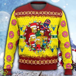 The Simpsons Ugly Christmas 3D Sweater For Men And Women Gift Christmas - The Simpsons Ugly Christmas Sweater_1