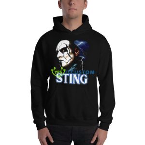 The Thunders Wrestling Sting Wrestler shirt - 18500 Unisex Heavy Blend Hooded Sweatshirt