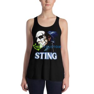 The Thunders Wrestling Sting Wrestler shirt - 8800 Women's Flowy Racerback Tank