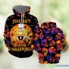 This Guy Loves Hallowine Black Orange All Over Print 3D Hoodie Cute Gift Product Photo 1