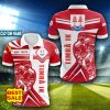 Timra IK Logo Custom Name SHL Fans Golf Polo Shirt For Men And Women - Timra IK Logo Custom Name SHL Fans Golf Polo Shirt For Men And Women