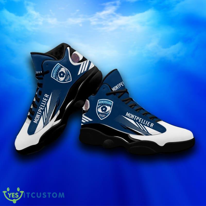 Top 14 Rugby Montpellier Herault Rugby Black White Logo Air Jordan 13 High Top Shoes 18 Top 14 Rugby Montpellier Herault Rugby Black White Logo Air Jordan 13 High Top Shoes - Top 14 Rugby Montpellier Herault Rugby Air Jordan 13_8