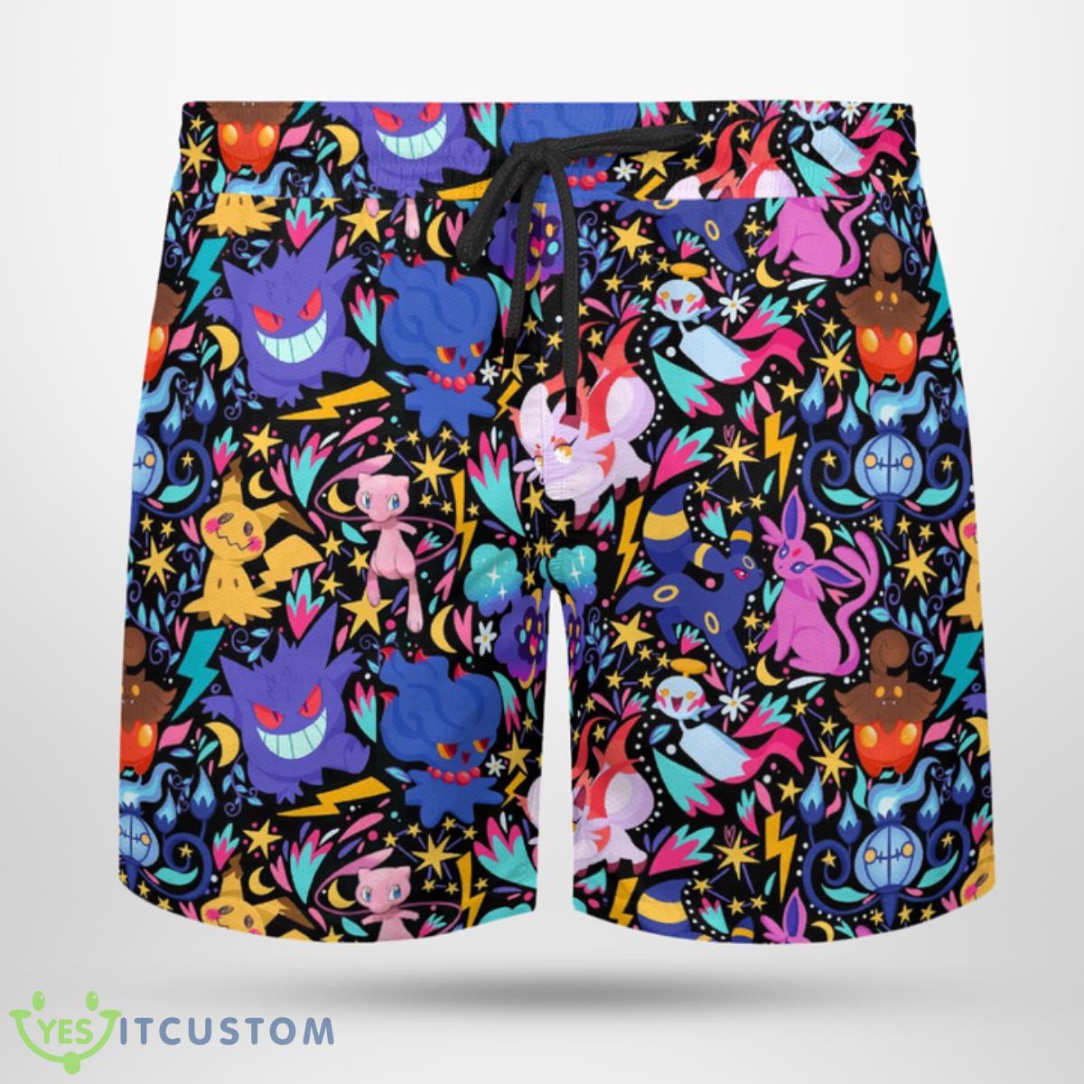 Tropical GhoStar Trek Pokemon Hawaiian Shirt And Short For Fans 4 Tropical GhoStar Trek Pokemon Hawaiian Shirt And Short For Fans Product Photo 4