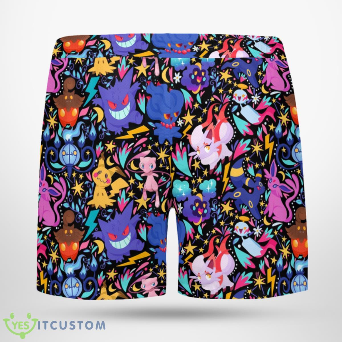 Tropical GhoStar Trek Pokemon Hawaiian Shirt And Short For Fans 5 Tropical GhoStar Trek Pokemon Hawaiian Shirt And Short For Fans Product Photo 5