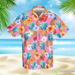 Tropical Pineapple, Be a Pineapple Beach Shirt, Pineapple Summer Hawaiian Shirt - Tropical Pineapple Hawaiian Shirt, Be a Pineapple Beach Shirt, Pineapple Summer Shirt, Summer Party Shirt, Summer Vacation Shirt ChMAW330_1