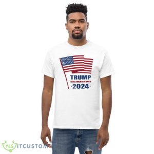 Trump 2024 Design White T Shirt 05 Gift For Men And Women 9 Trump 2024 Design White T Shirt 05 Gift For Men And Women - Men’s Classic Tee Gildan 5000