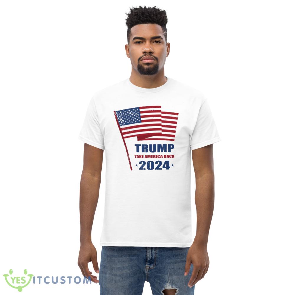 Trump 2024 Design White T Shirt 05 Gift For Men And Women 5 Trump 2024 Design White T Shirt 05 Gift For Men And Women - Men’s Classic Tee Gildan 5000