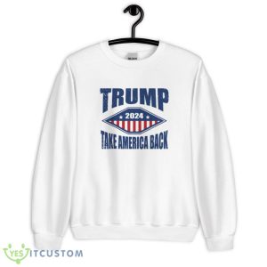 trump 2024 Design White T Shirt 13 Gift For Men And Women - 18000 Unisex Heavy Blend Crewneck Sweatshirt