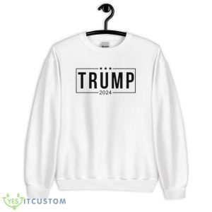 Trump 2024 Design White T Shirt 77 Gift For Men And Women - 18000 Unisex Heavy Blend Crewneck Sweatshirt