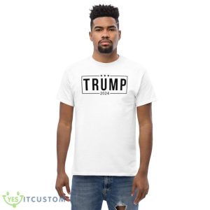 Trump 2024 Design White T Shirt 77 Gift For Men And Women - Men’s Classic Tee Gildan 5000