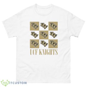 UCF Knights Checkerboard Logo Shirt - 500 Men’s Classic Tee Gildan