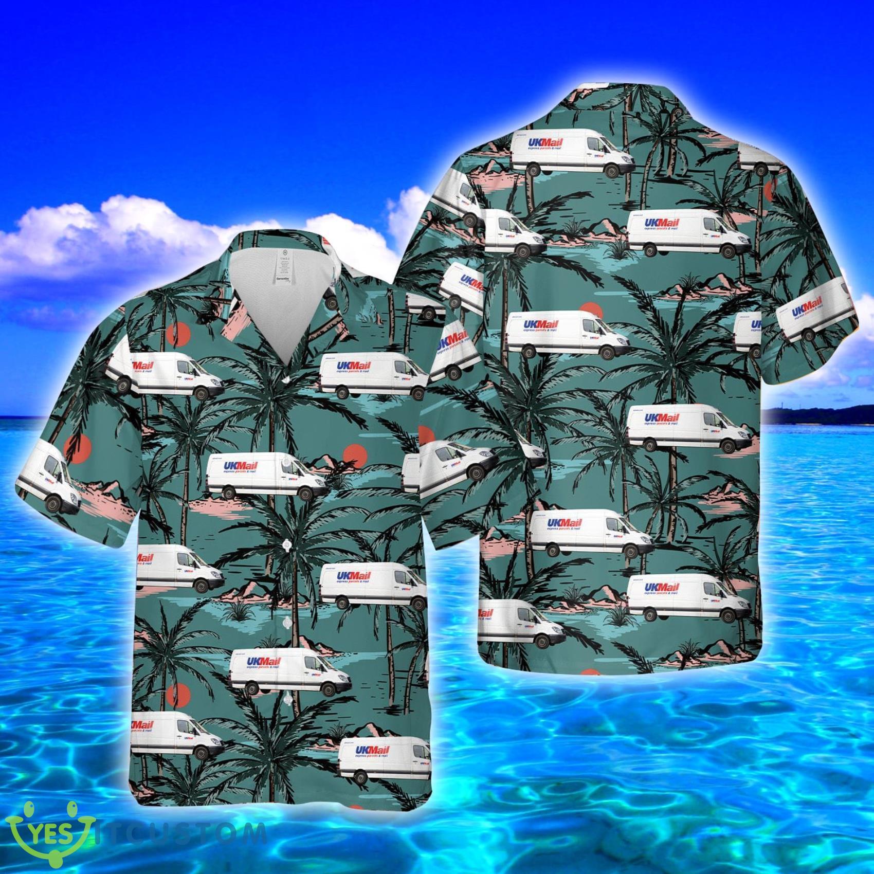UK Mail Van Summer Aloha And Beach Short 2 UK Mail Van Summer Aloha And Beach Short Product Photo 1