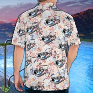 Usa Flag Pontoon Summer Aloha And Beach Short 5 Usa Flag Pontoon Summer Aloha And Beach Short Product Photo 2