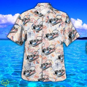 Usa Flag Pontoon Summer Aloha And Beach Short 6 Usa Flag Pontoon Summer Aloha And Beach Short Product Photo 3