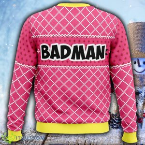 Vegeta Badman Dragon Ball Z Ugly Christmas 3D Sweater For Men And Women Gift Christmas - Vegeta Badman Dragon Ball Z Ugly Christmas Sweater_3