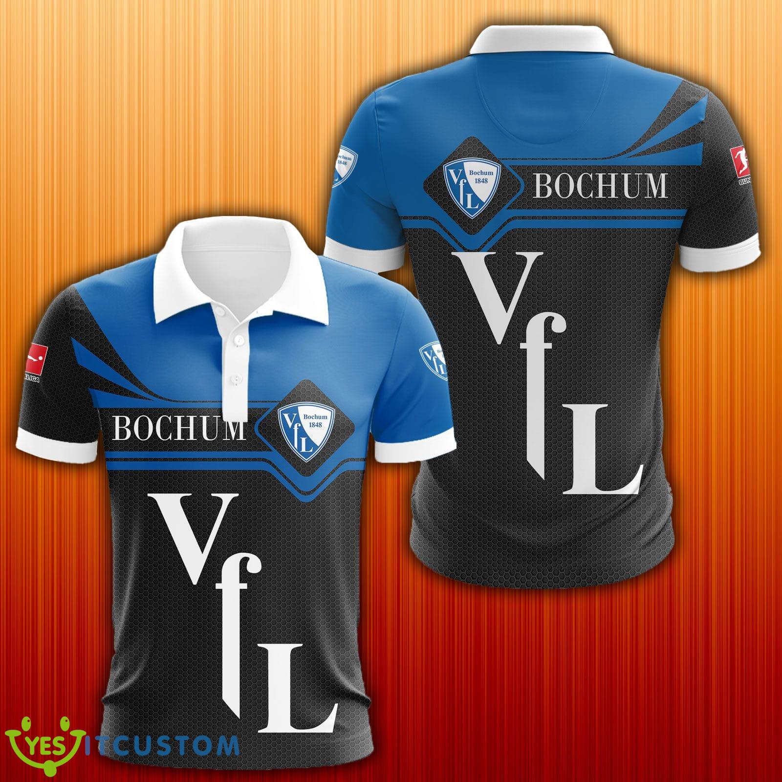 VfL Bochum Bundesliga Teams Polo Shirt Fitness Gift For Fans 3 VfL Bochum Bundesliga Teams Polo Shirt Fitness Gift For Fans - VfL Bochum Bundesliga Teams Polo Shirt Fitness Gift For Fans