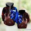 Viking Odin And Wolf All Over Print 3D Hoodie Men And Women Gift Product Photo 1