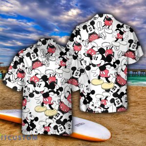 Vintage Disney Mickey Mouse Old Fashion an Funny Disney Hawaiian Shirt Gift - Vintage Disney Mickey Mouse Old Fashion Hawaiian Shirt Funny Disney Hawaii T-shirt Walt Disney World Disneyland Family Summer Trip_2