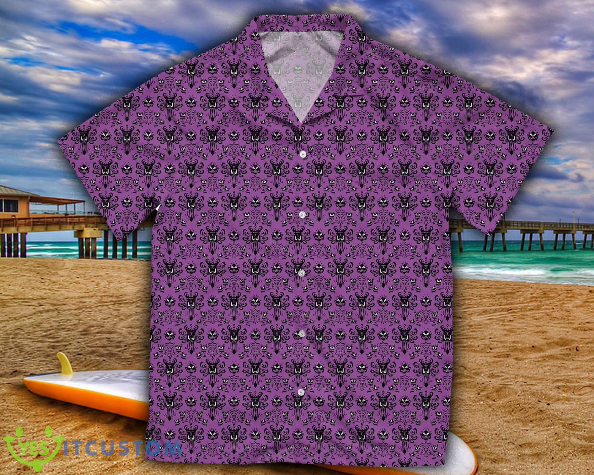 Vintage The Haunted Mansion an Disneyland Family Hawaiian Shirt Gift 5 vintage the haunted mansion an disneyland family hawaiian shirt gift 1