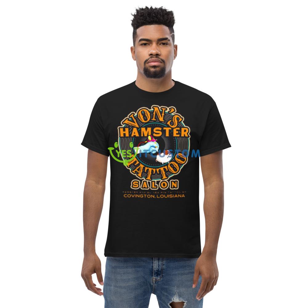 Vons Hamster Tattoo Salon shirt 5 Vons Hamster Tattoo Salon shirt - Men’s Classic Tee Gildan 5000