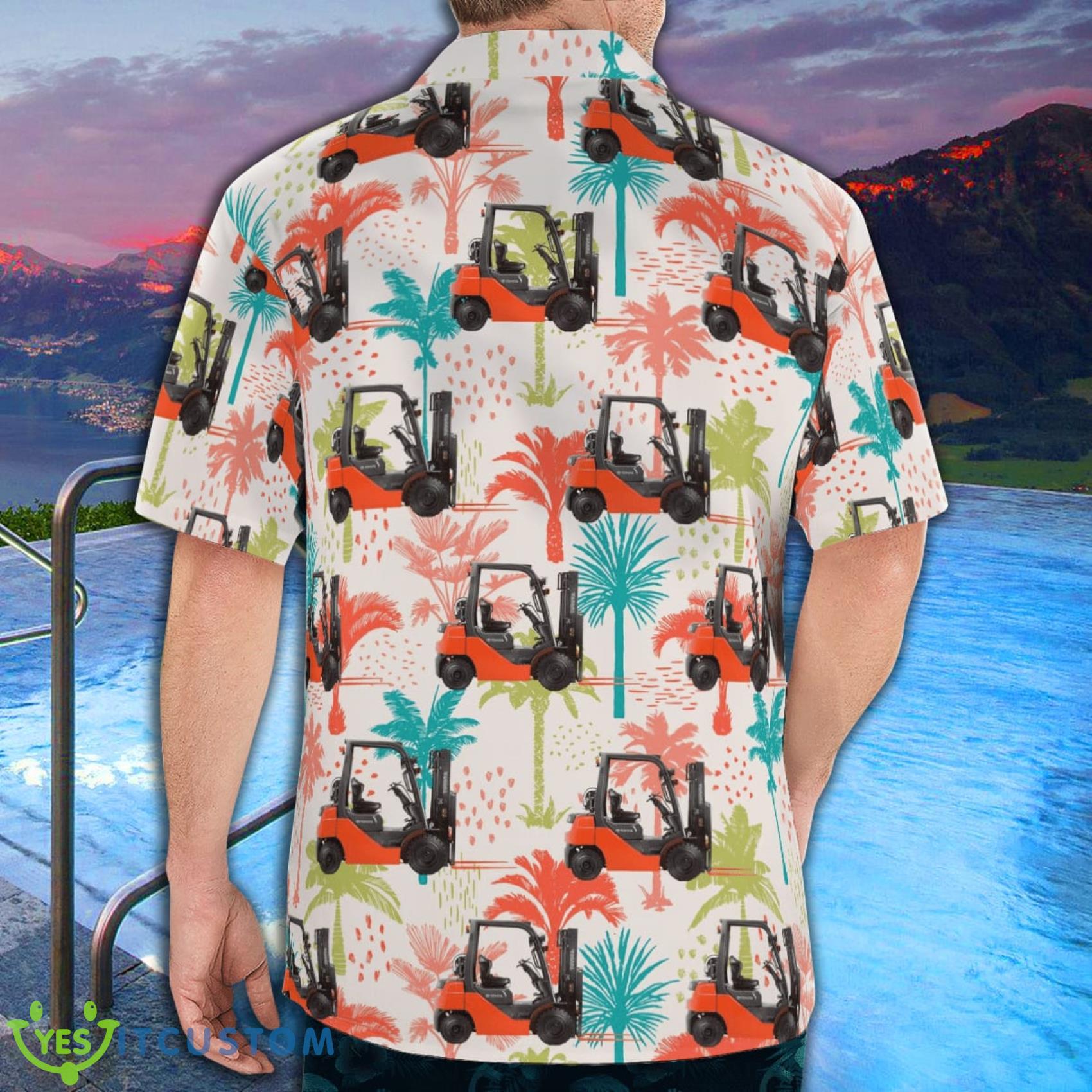 Warehouse Forklift Summer Aloha And Beach Short 4 Warehouse Forklift Summer Aloha And Beach Short Product Photo 4