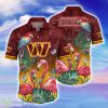 Washington Commanders NFL Flower Hawaiian Shirt Unique Gift For Men Women Fans Product Photo 1
