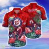 Washington Nationals MLB Flower Hawaiian Shirt Unique Gift For Men Women Fans Product Photo 1