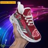 Washington State Cougars NCAA1 Custom Name Max Soul Shoes Bet Gift For Men Women Fans Product Photo 1