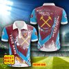 West Ham United FC Logo EPL Fans Golf Polo Shirt Custom Name - West Ham United FC Logo EPL Fans Golf Polo Shirt Custom Name