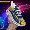 West Virginia Mountaineers NCAA2 Custom Name Max Soul Shoes Impressive Gift For Men Women Fans Product Photo 1