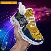 West Virginia Mountaineers NCAA2 Custom Name Max Soul Shoes Special Gift For Men Women Fans Product Photo 1