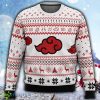 White Christmas Akatsuki Christmas 3D Sweater For Men And Women Gift Christmas - White Christmas Akatsuki Christmas Sweater_1